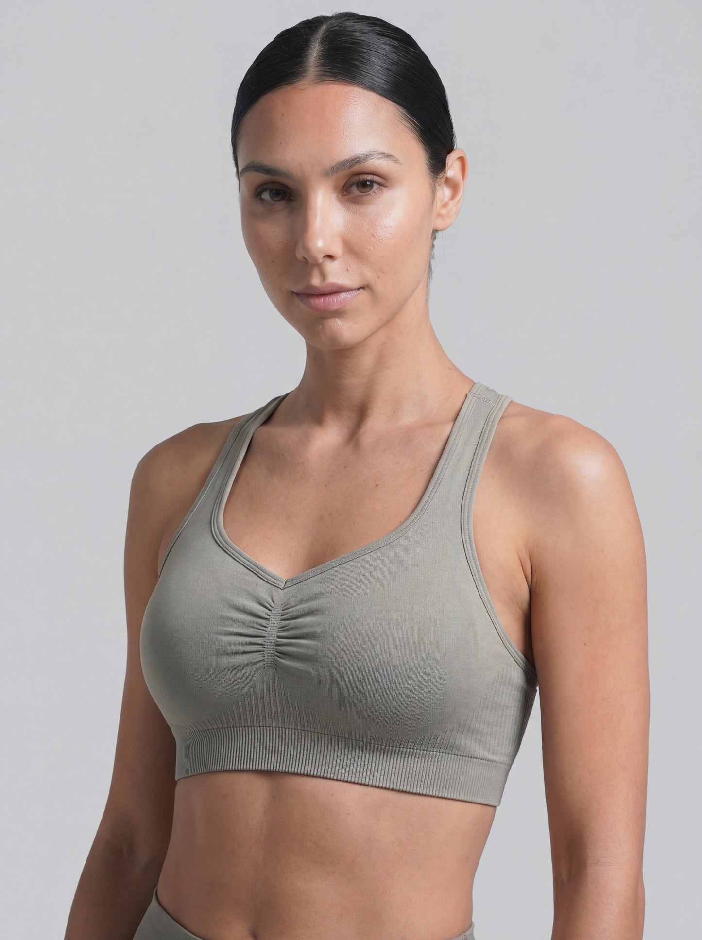 YAA Aura Bra - Sandstone Grey