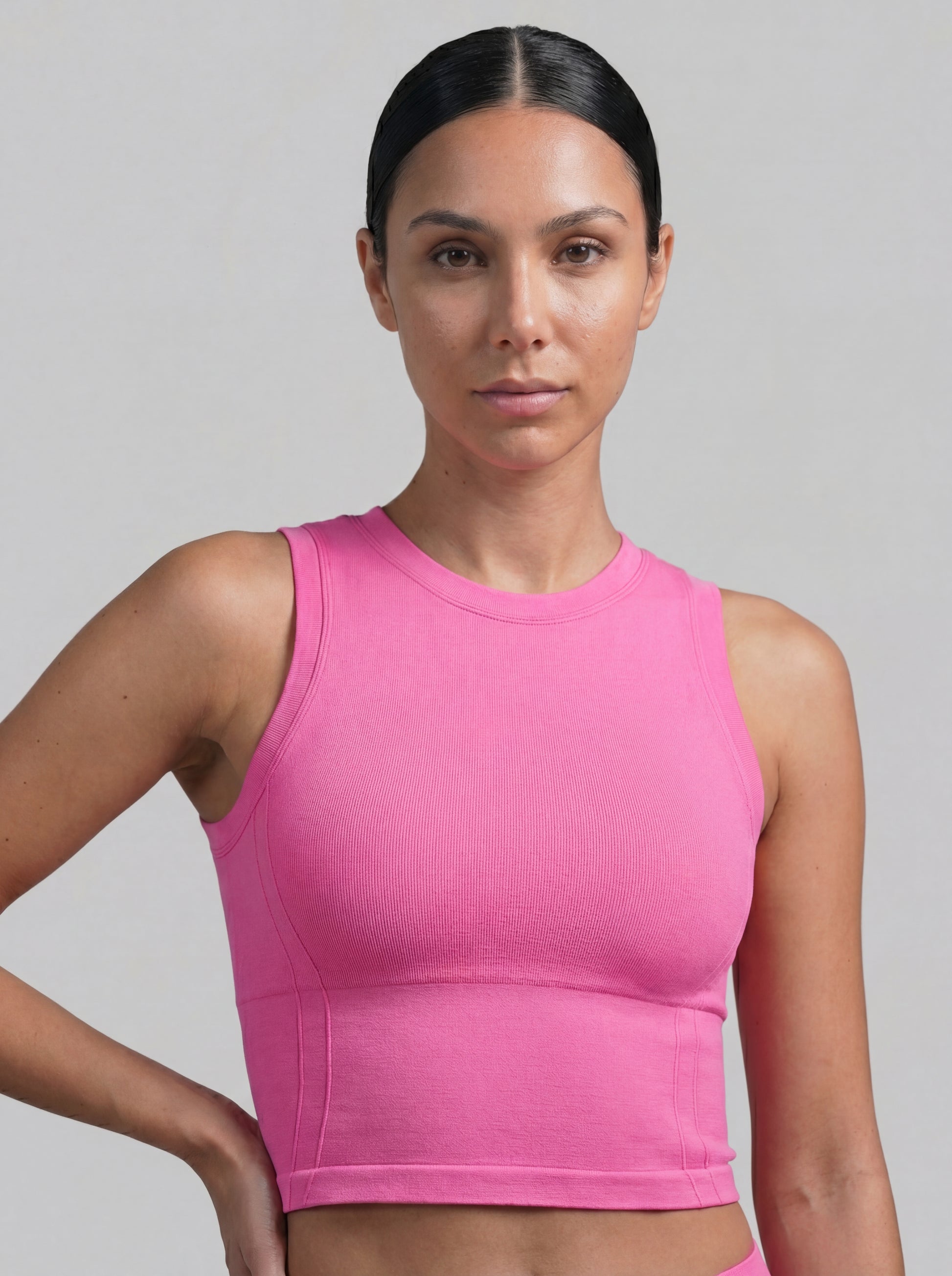 YAA Silhouette Top - Rose Pink