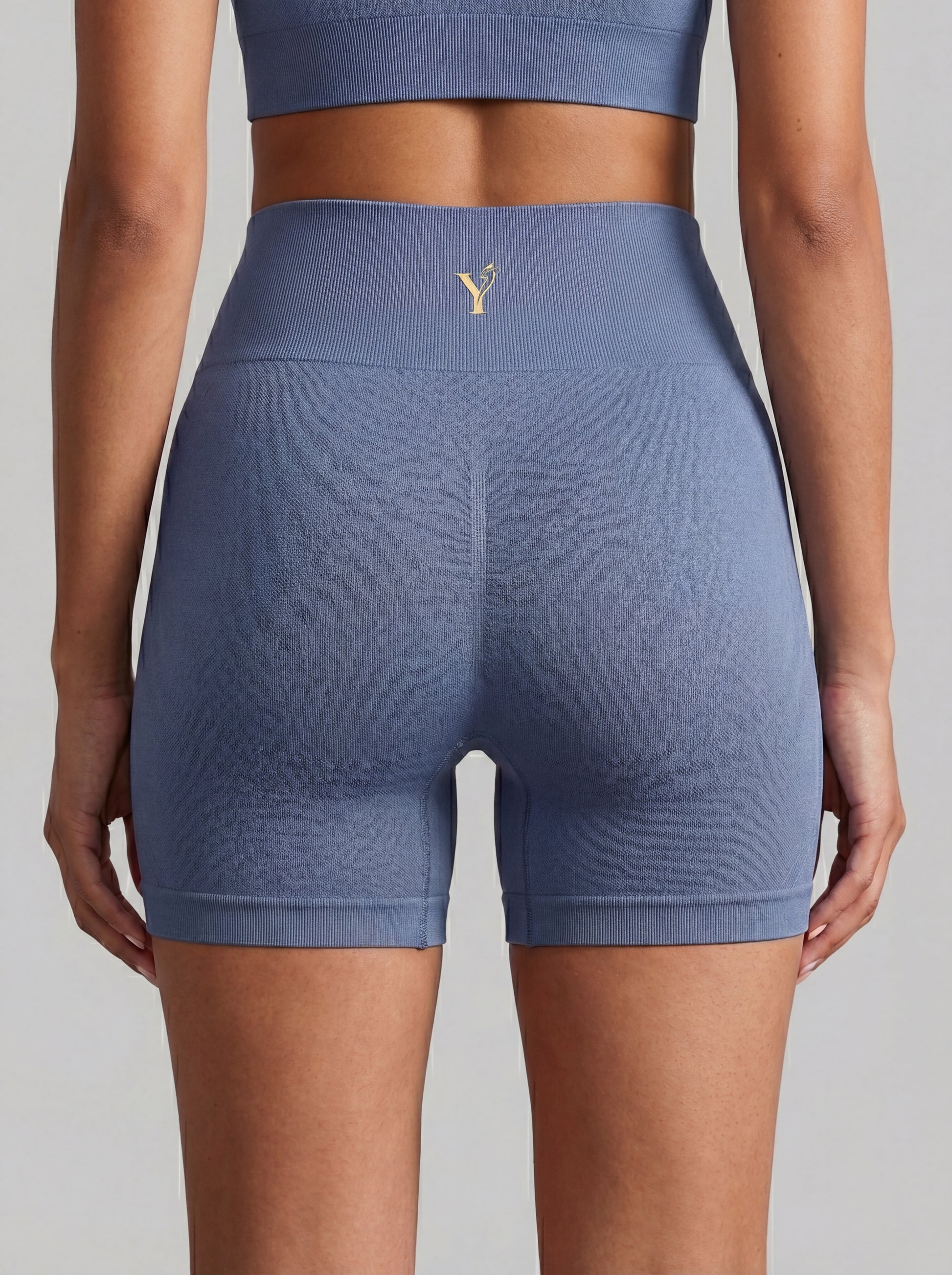 YAA Silhouette Short - Stone Blue