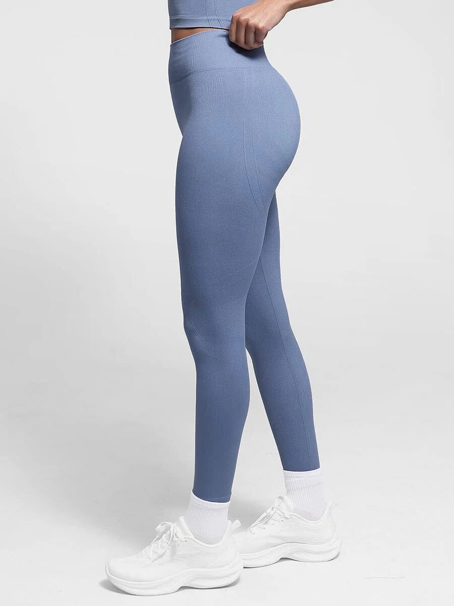 YAA Silhouette Legging - Stone Blue