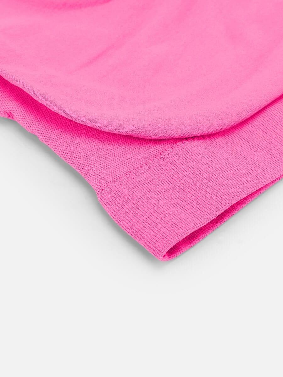 Seamless Scoop Smooth Back Fat Bralettes Bras - Rose Pink