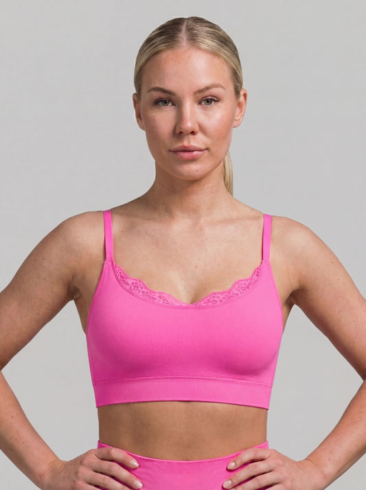 YAA Glow Bra - Rose Pink
